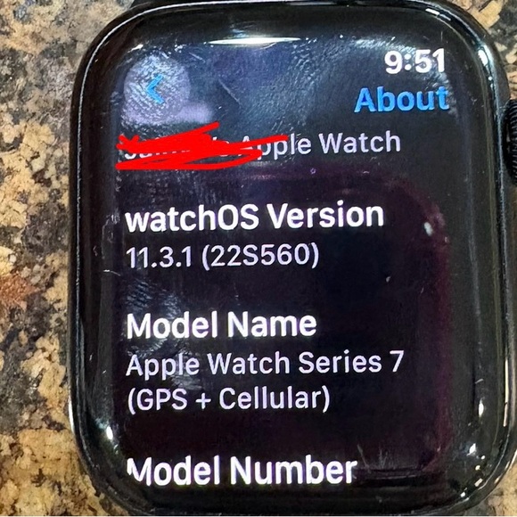 Apple Watch Series 7 - Sleek Black Design - Picture 1 of 3